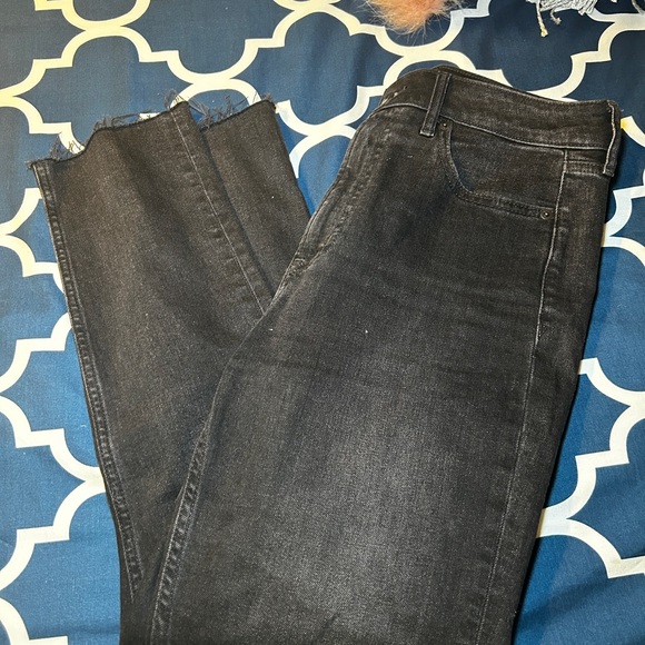 Excellent Condition Gap black Washwell Vintage Sky High rise straight jeans 29 - Picture 4 of 5